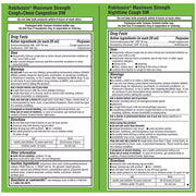 Robitussin DM Max Day and Night Cough Relief Value Pack (2 - 8 oz., 1 - 4 oz., 3 bottles)