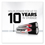MAX Alkaline AA Batteries, 1.5 V, 8/Pack