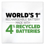 NiMH Rechargeable C Batteries, 1.2 V, 2/Pack