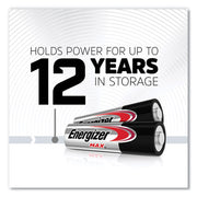 MAX AA Alkaline Batteries, 1.5 V, 4/Pack, 6 Packs/Box
