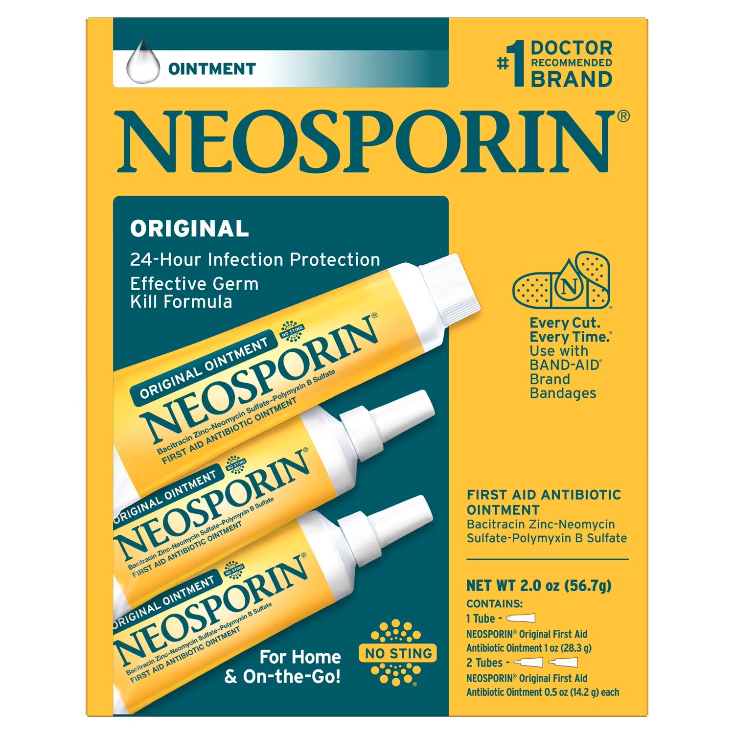 Neosporin Original First Aid Antibiotic Ointment 1 oz.