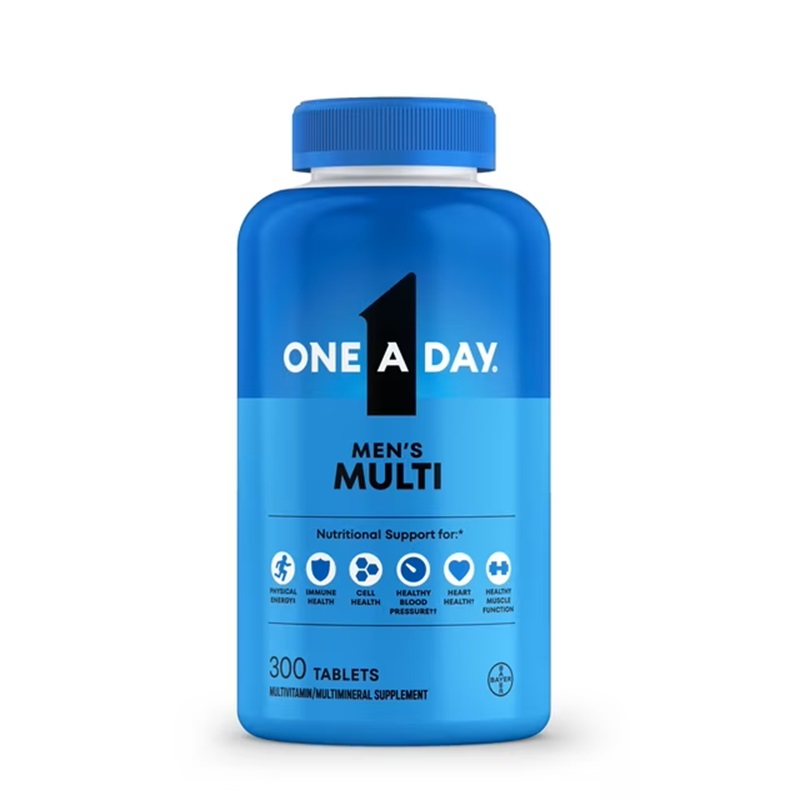 One A Day Men's Health Formula Multivitamin Tablets, 300 ct.