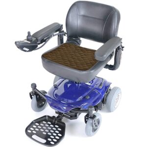 Washable & Reusable Incontinence Chair Pad, brown, 22"X21" - Image 3